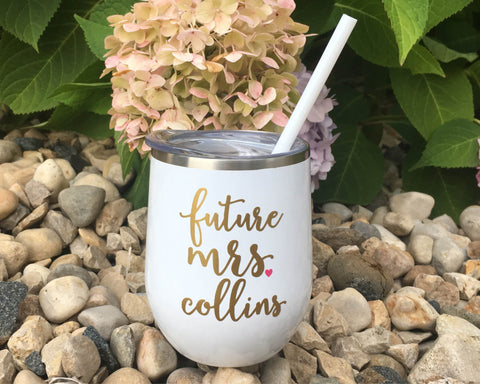 Personalized Future Mrs Stainless Steel Cup