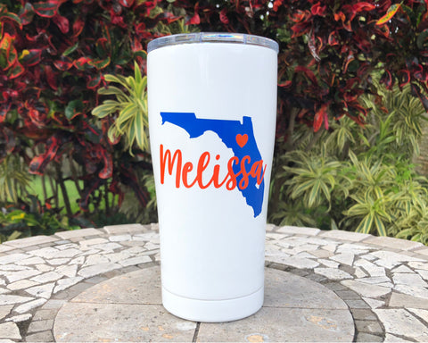 Personalized Stainless Steel Game Day Tailgate 20oz Cup
