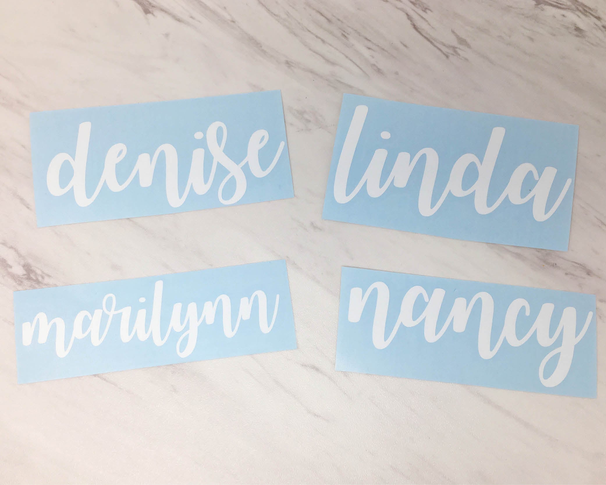 Personalized Name Vinyl Decal