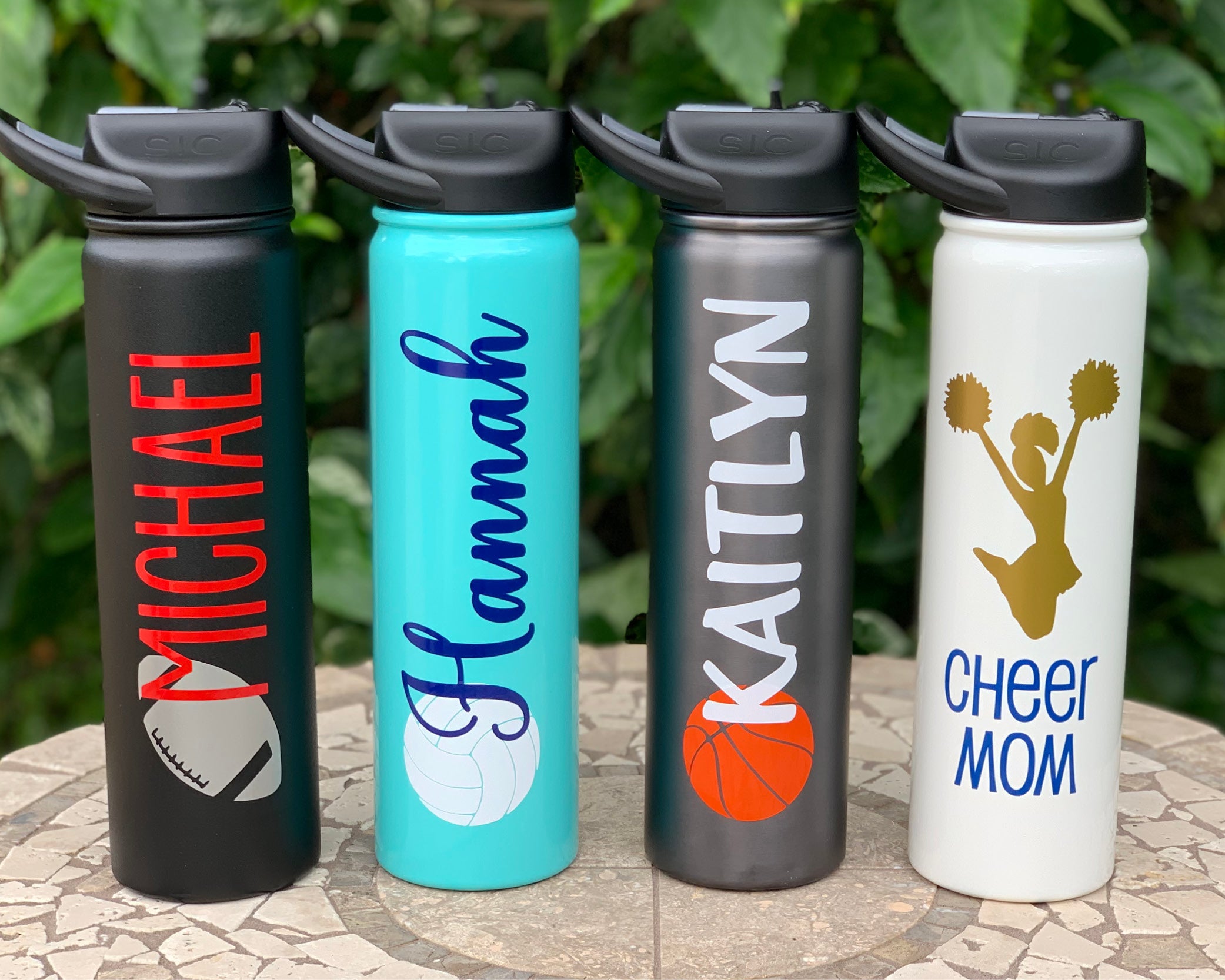 Personalized Sports SIC Stainless Water Bottle 27oz
