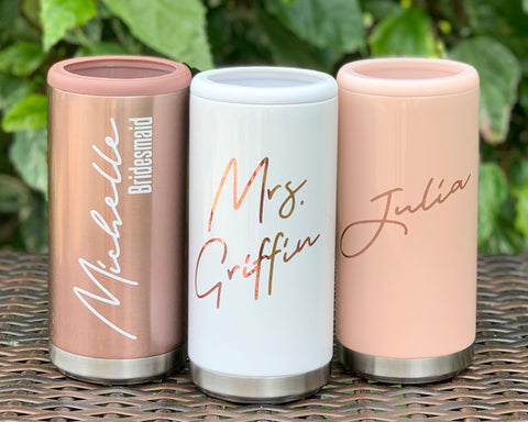 Monogrammed Stainless Wine Cup