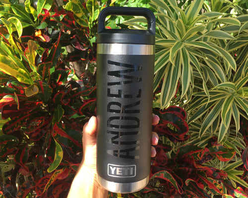 Personalized Vinyl Decal for Water Bottle